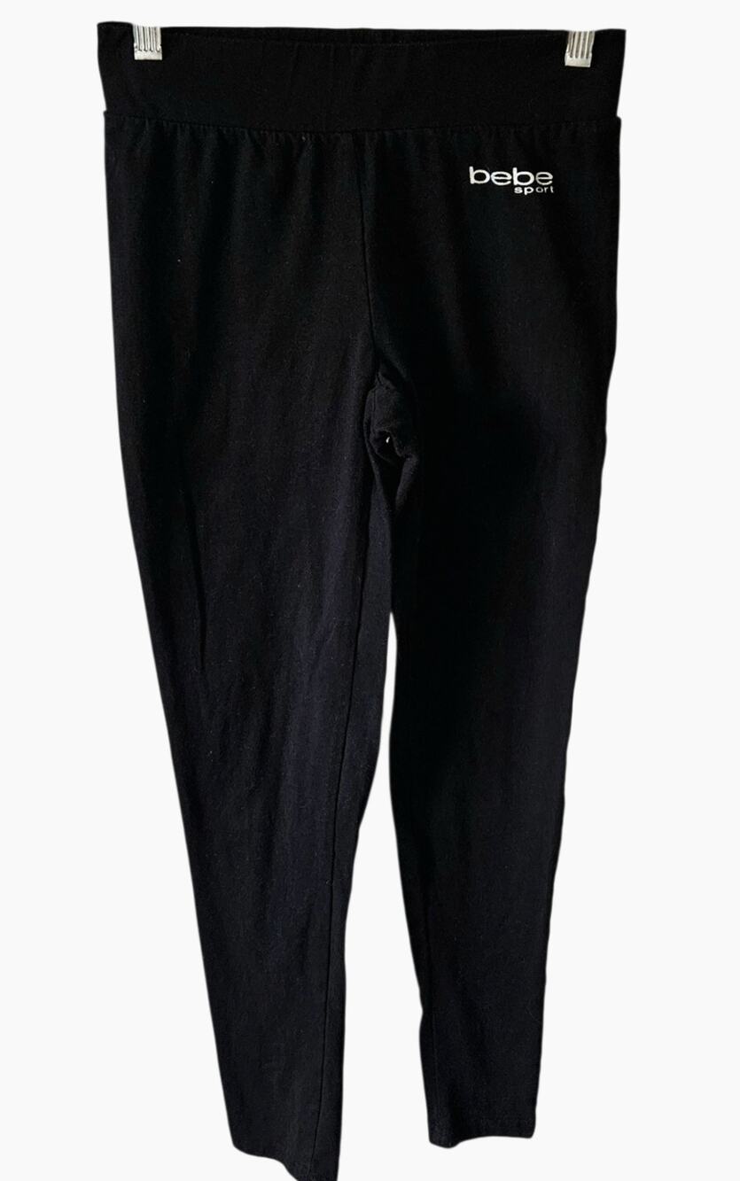 Bebe Sport Women's Black Leggings SZ. S